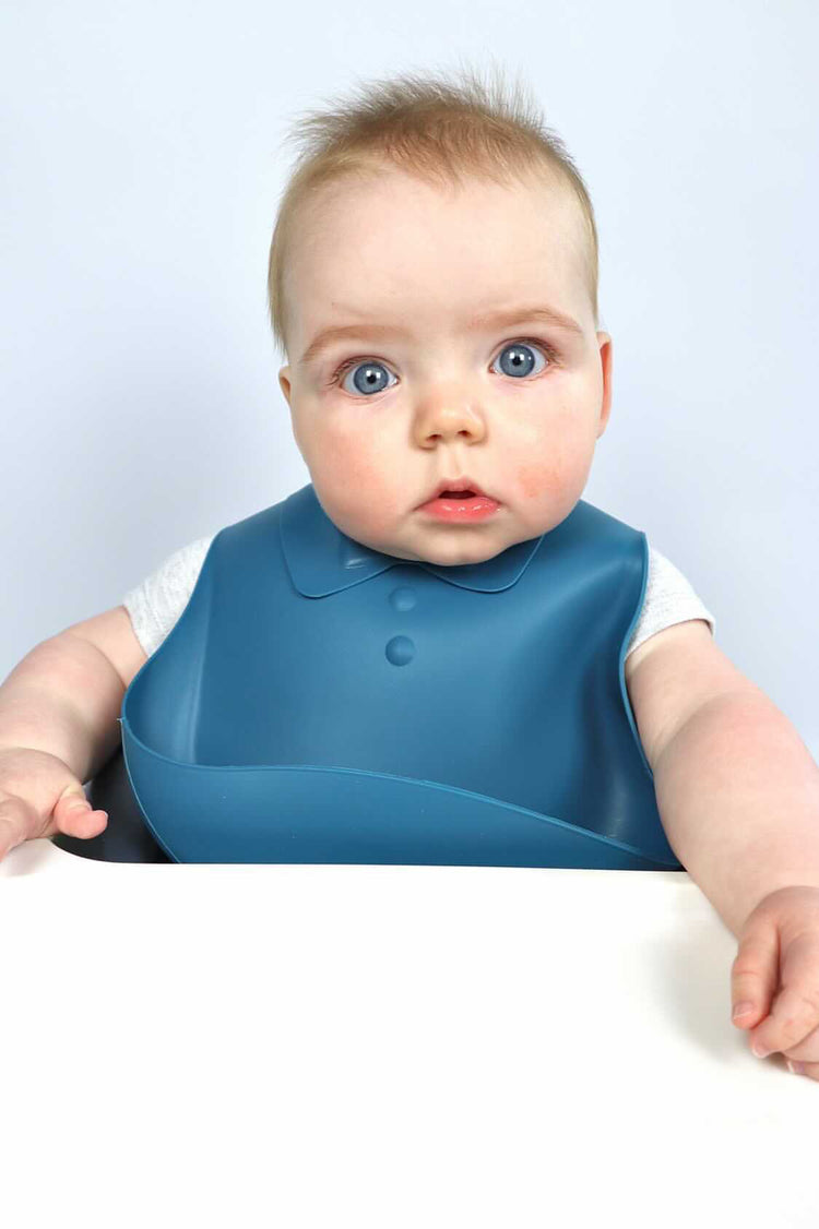BPA Free Mealtime Teal Bib
