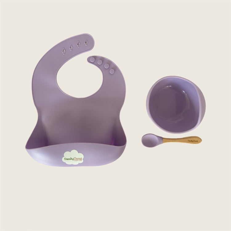 Mallow Meadow Soft Suction Silicone Baby & Toddler Set