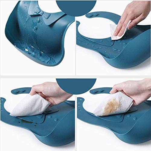 BPA Free Mealtime Teal Bib